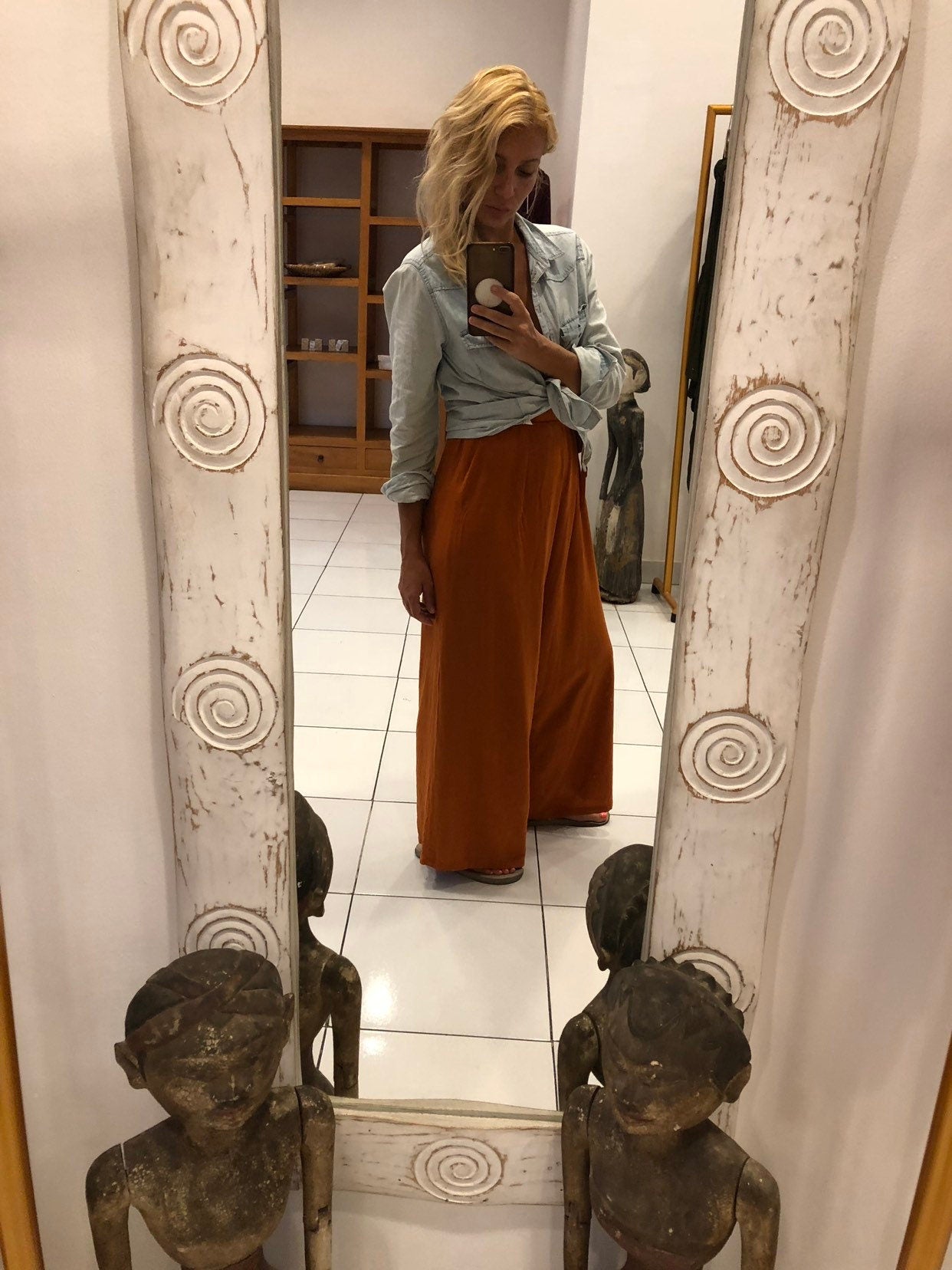 Jumpsuit Women Summer Terracota Orange Classy Outfit | Summer Wear For Wemen | Design Jumpsuit Women Elegant | Sporty Classy Outfit Girls