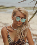 Shell Choker Necklace — White Cowrie