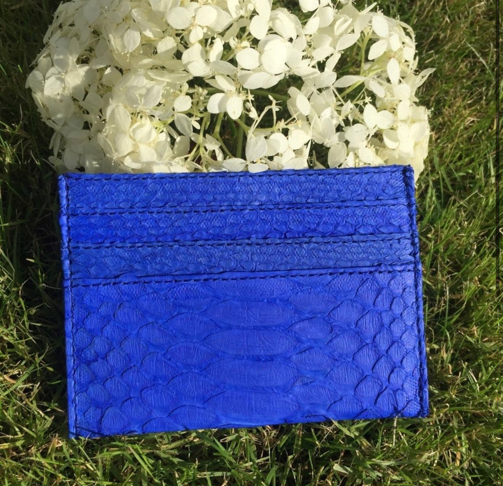 Genuine Python Skin Business Card Holder