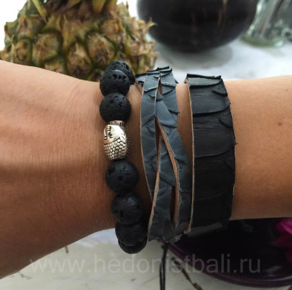 Lava Bead Bracelet