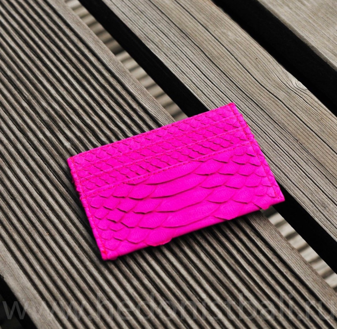 READY TO SHIP Genuine python skin creditcards holder