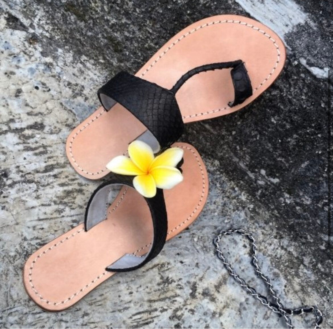 Python skin sandal | Women summer sandals | leather flops | genuine python skin shoes |  summer shoes | flat woman shoes | designer sandal