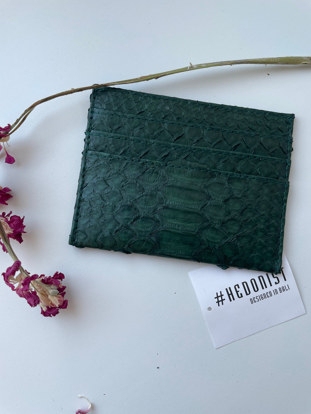 Genuine python skin creditcards holder