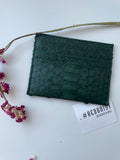 Genuine python skin creditcards holder