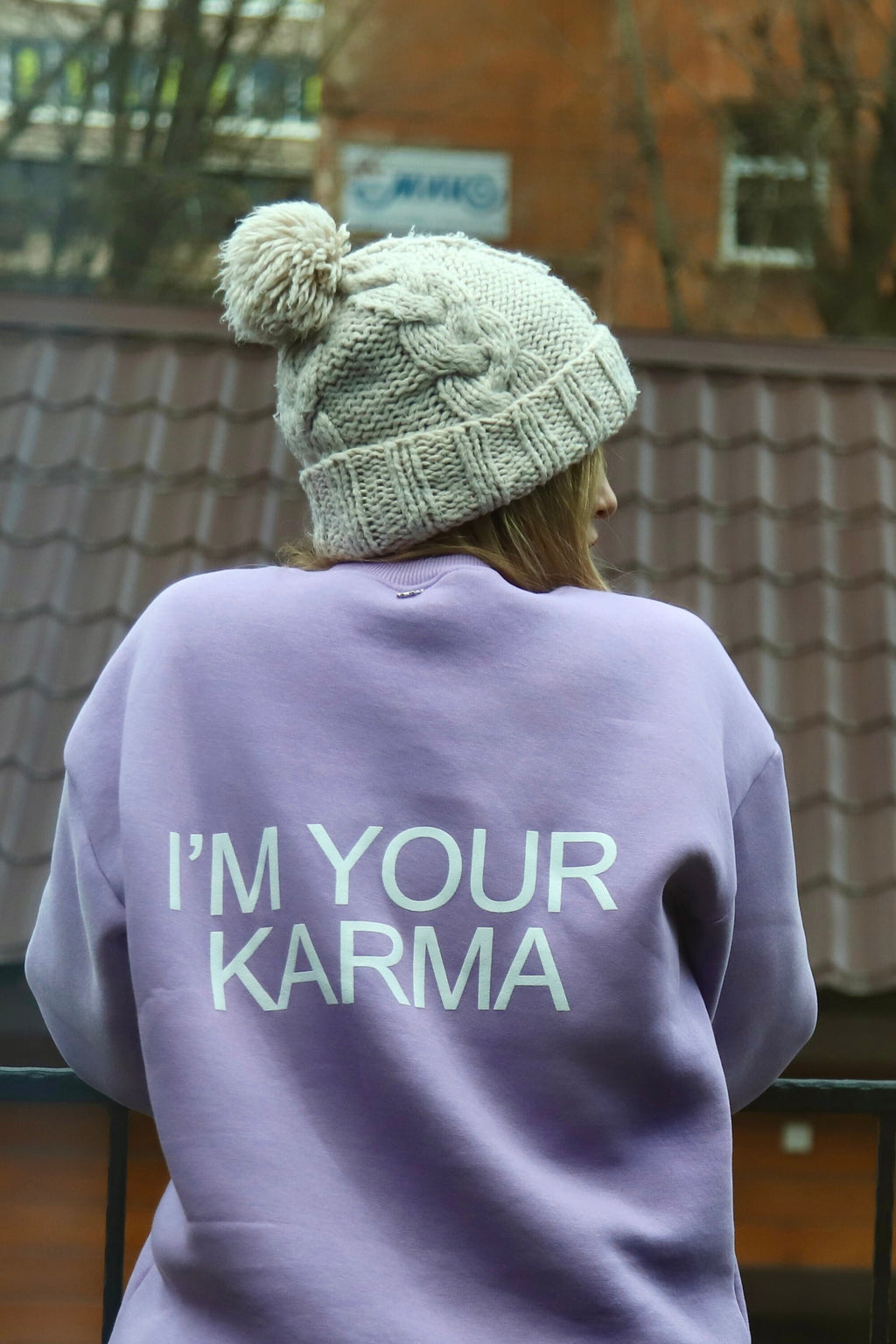 Comfy Loose Fleece Sweatshirt — Very Peri