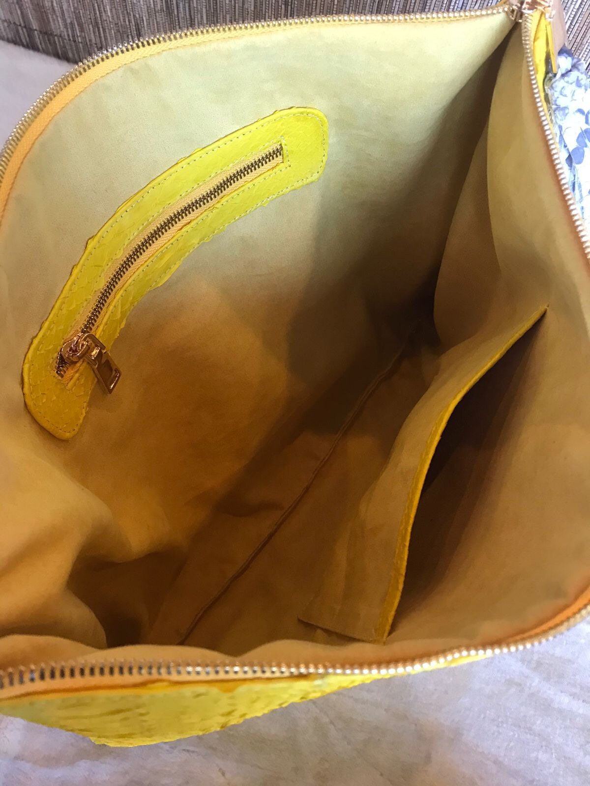 Genuine Python Skin Laptop Case