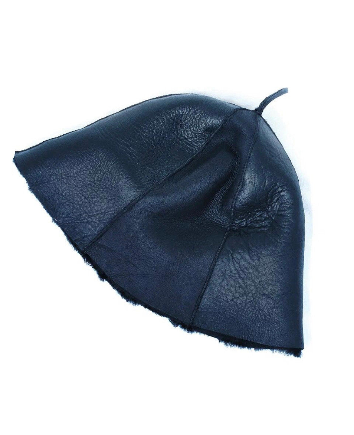 Genuine Shearling Fur Sauna Hat — Unisex