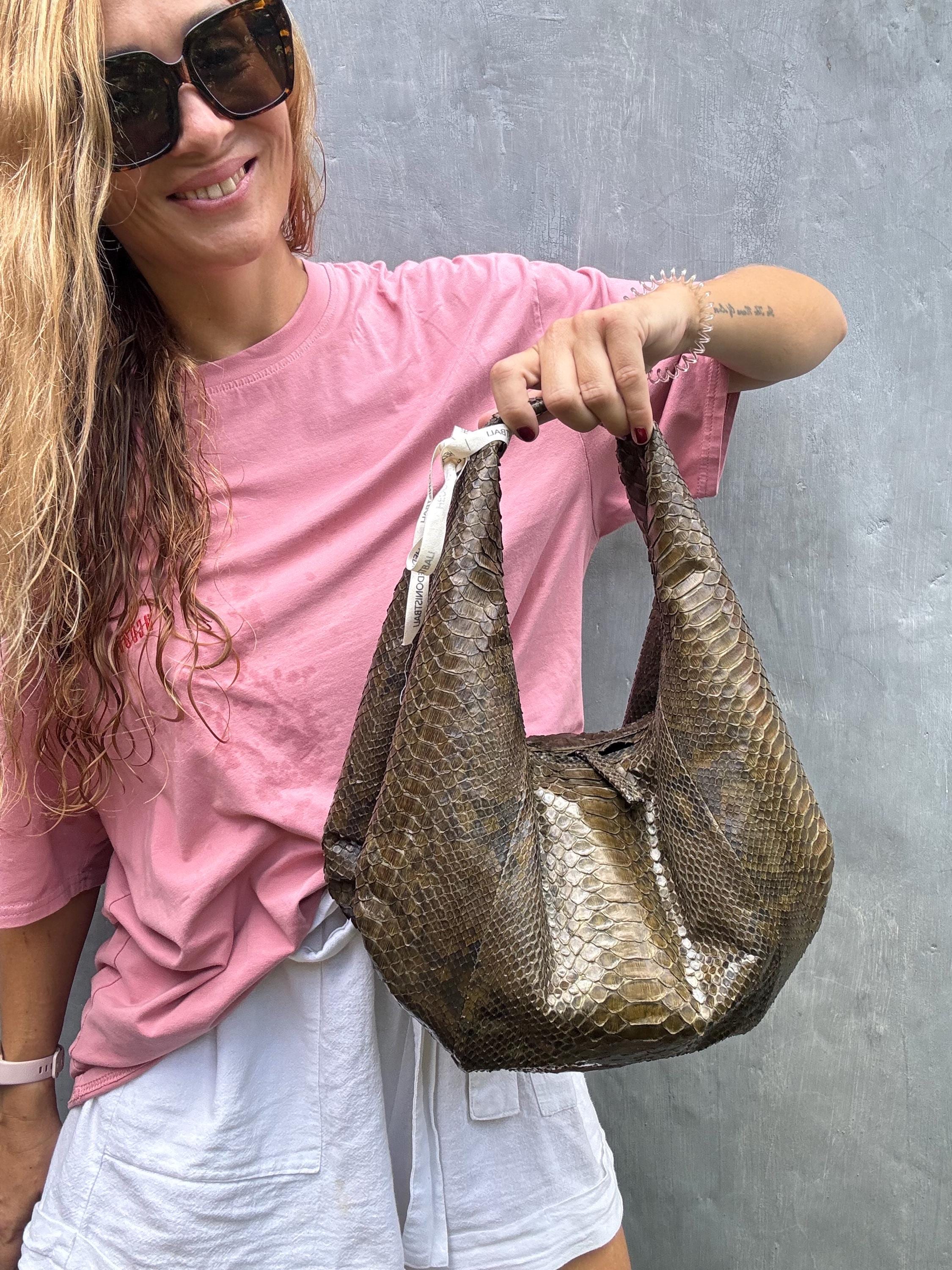 Medium Soft Hobo Classy Sport Woman Bag — Red