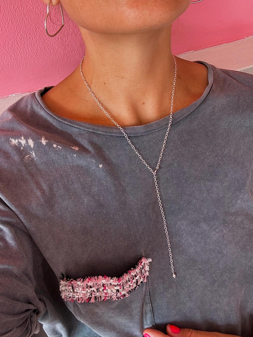 Sterling Silver Heart Pendant Necklace