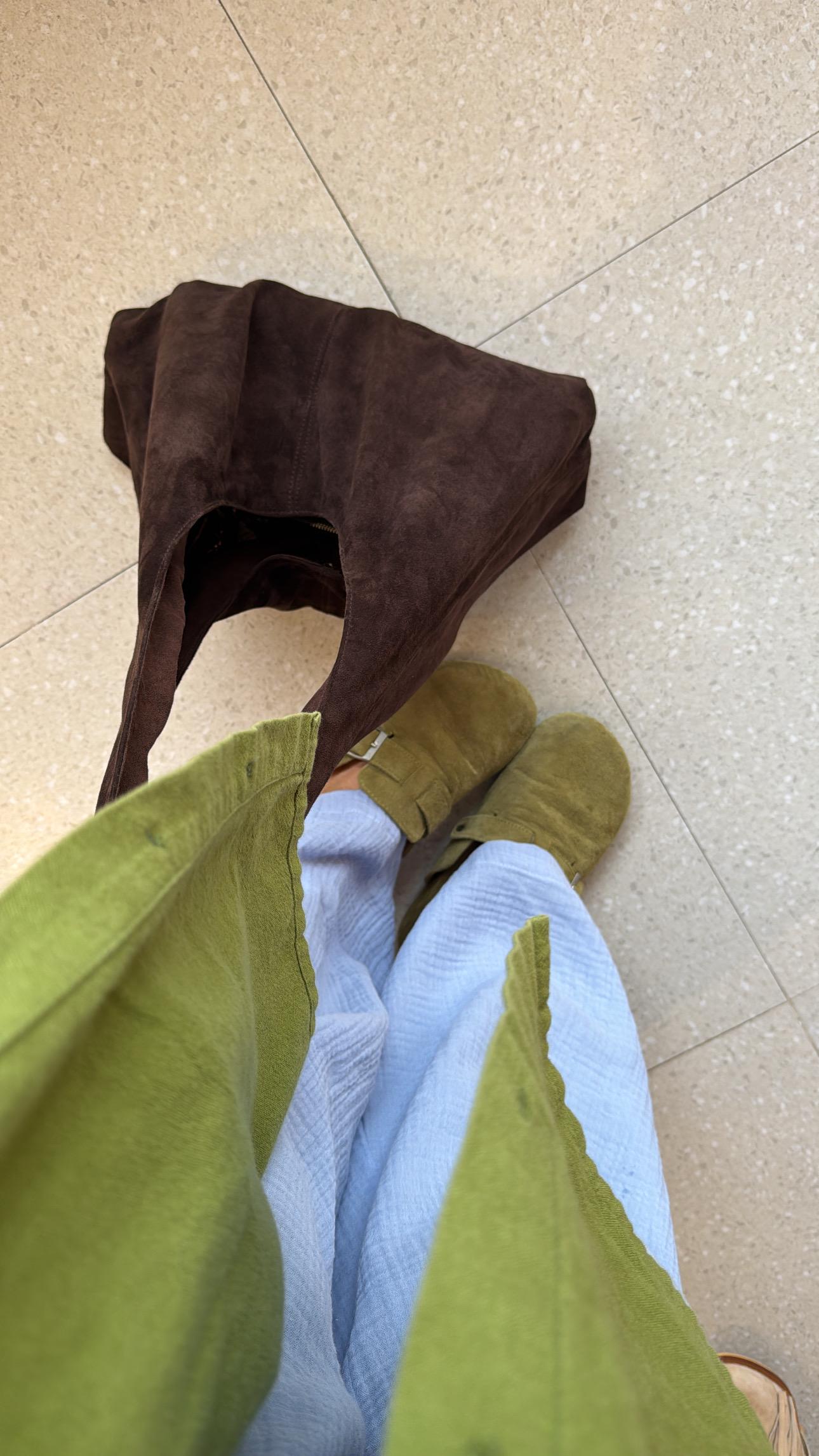 Medium Soft Hobo Brown Classy Sport Woman Bag