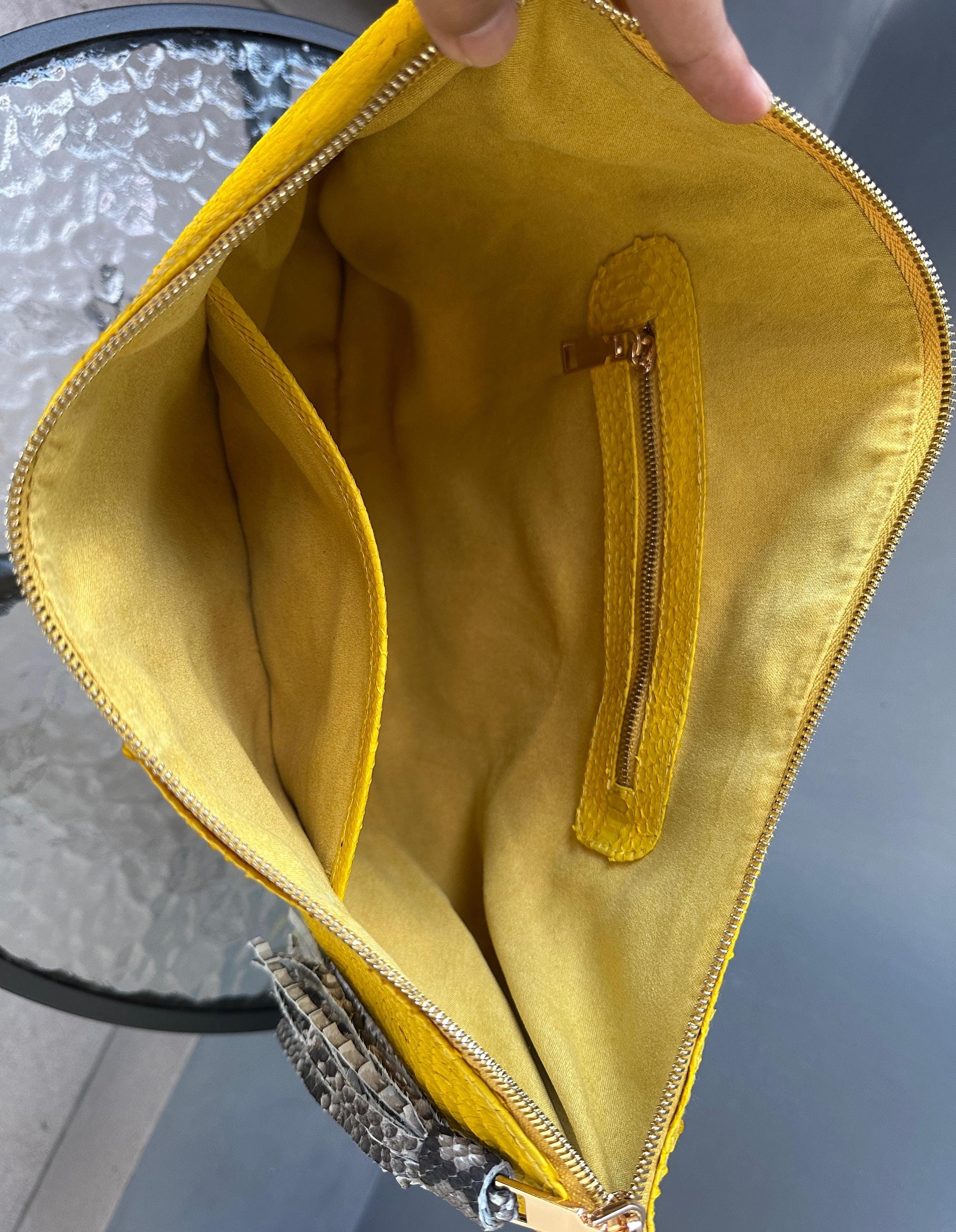 Genuine Python Skin Laptop Case