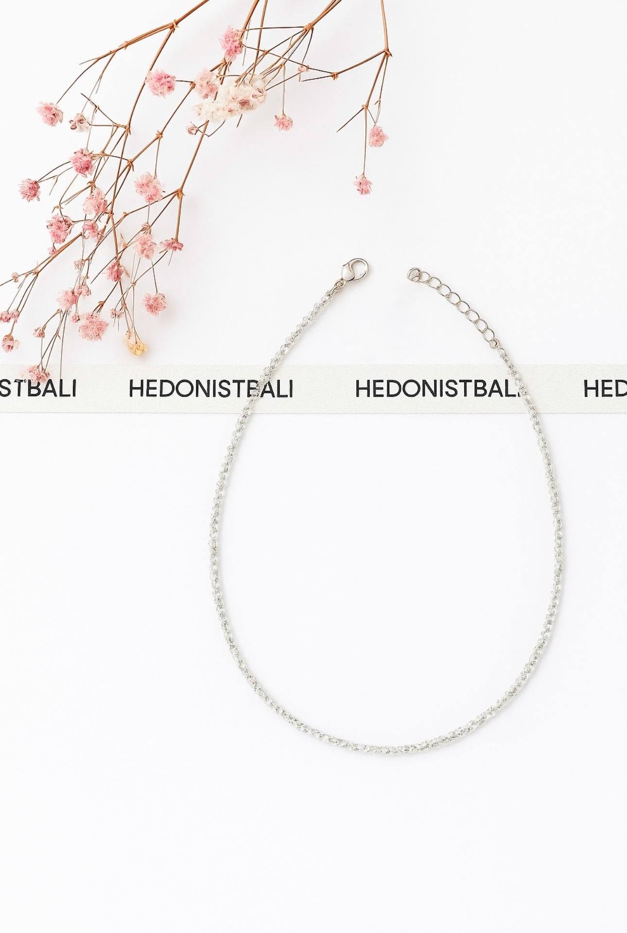 Crystal Choker Necklace — Minimalist Rhinestone