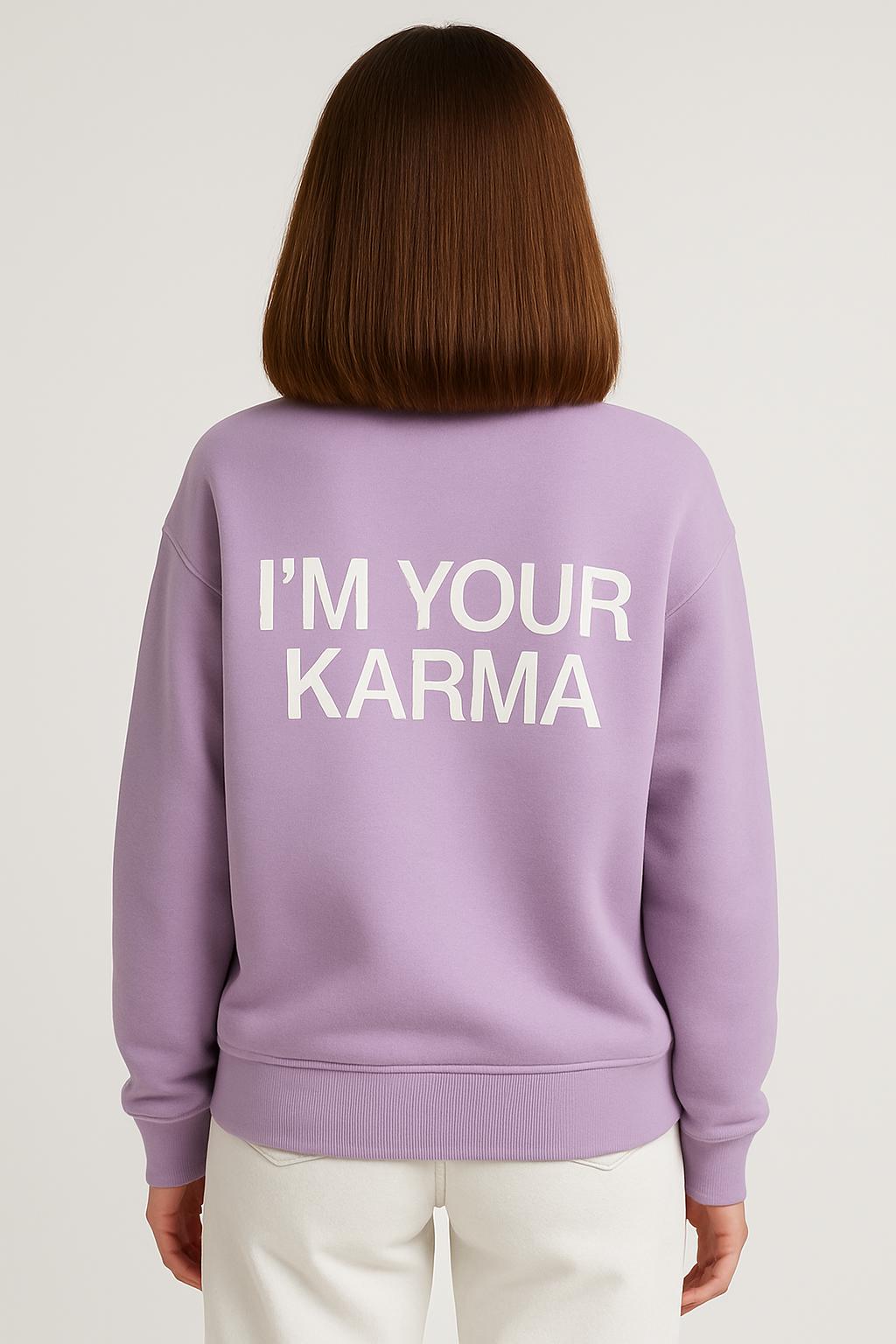 Comfy Loose Fleece Sweatshirt — Very Peri