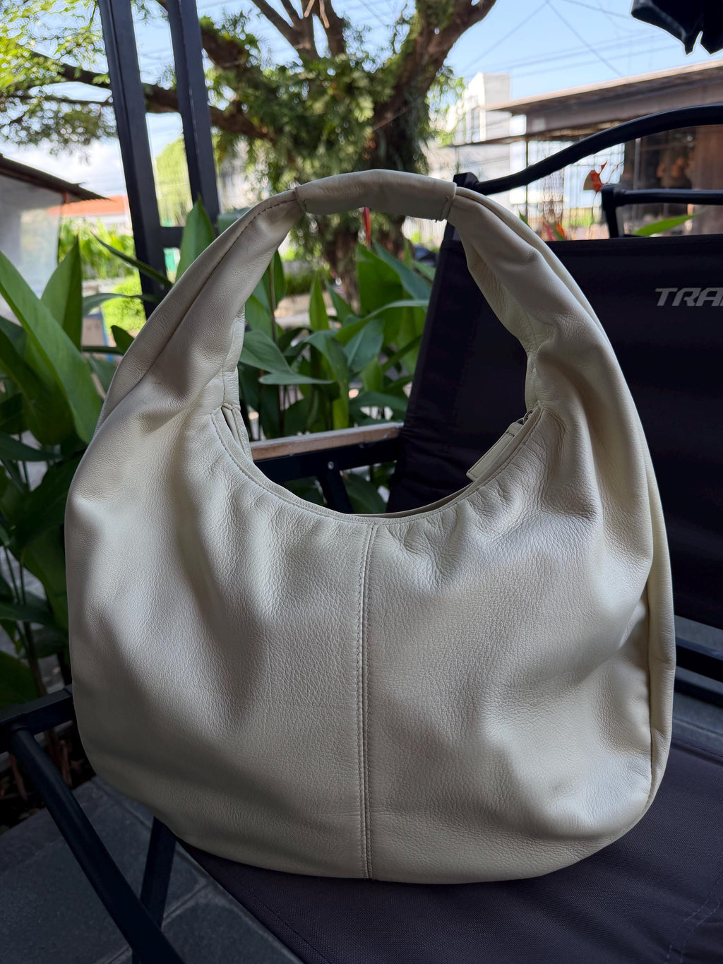 Small Soft Hobo Classy Sport Woman Bag | Purse Genuine Lamb Skin | Hansmade bags | Butter Yellow Elegant Leather Designer Soft Bag