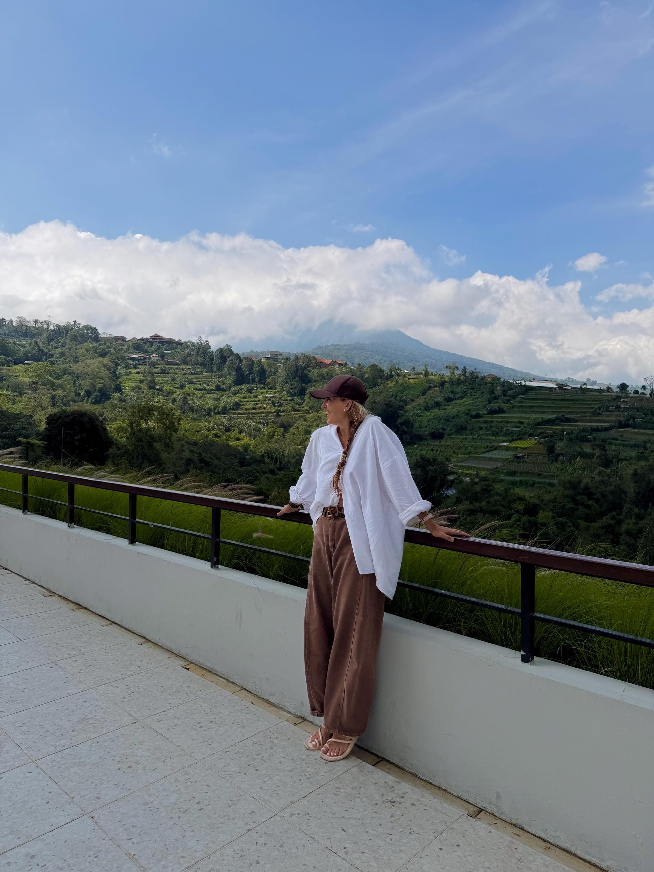 Oversized White Linen Shirt MALDI