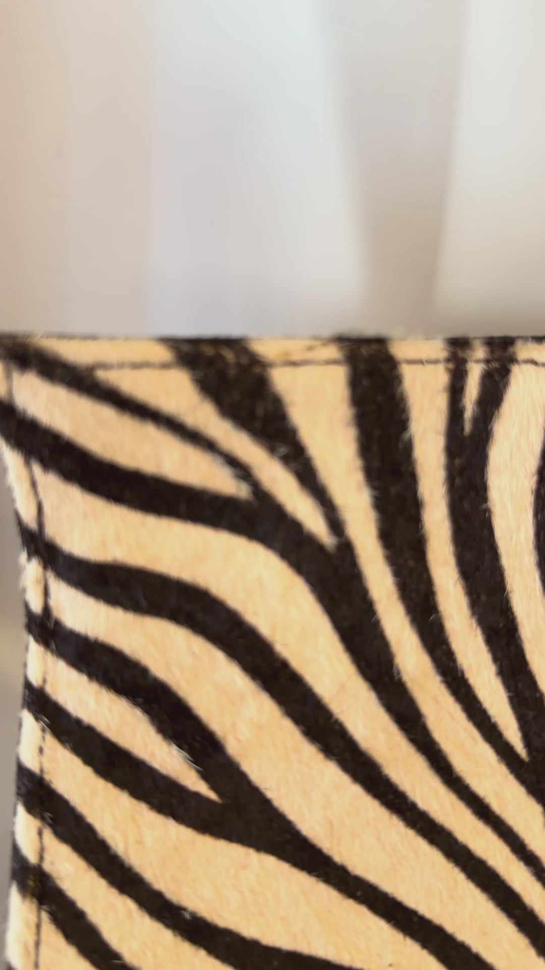 ZULU genuine cowhide and lamb leather bag